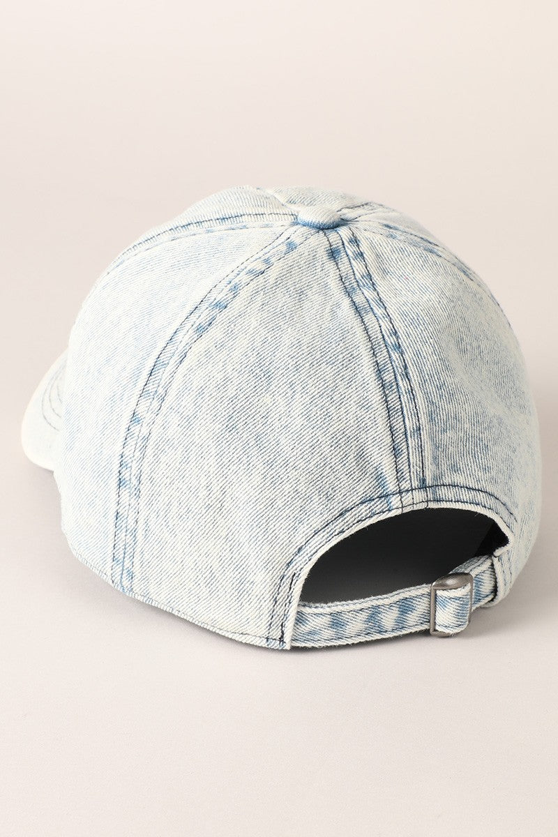 Flag Denim Cap