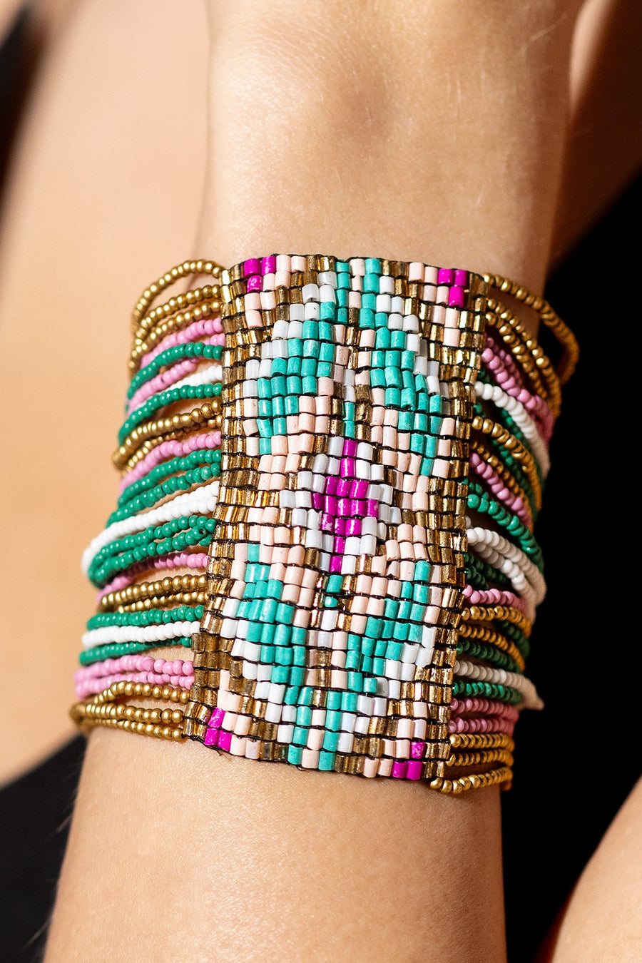 Southwest Beaded Cuff