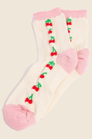 Cherry Socks