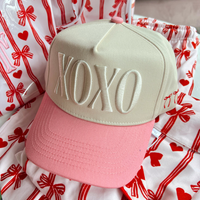 XOXO Pink Trucker