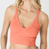 V Neck Bra Top