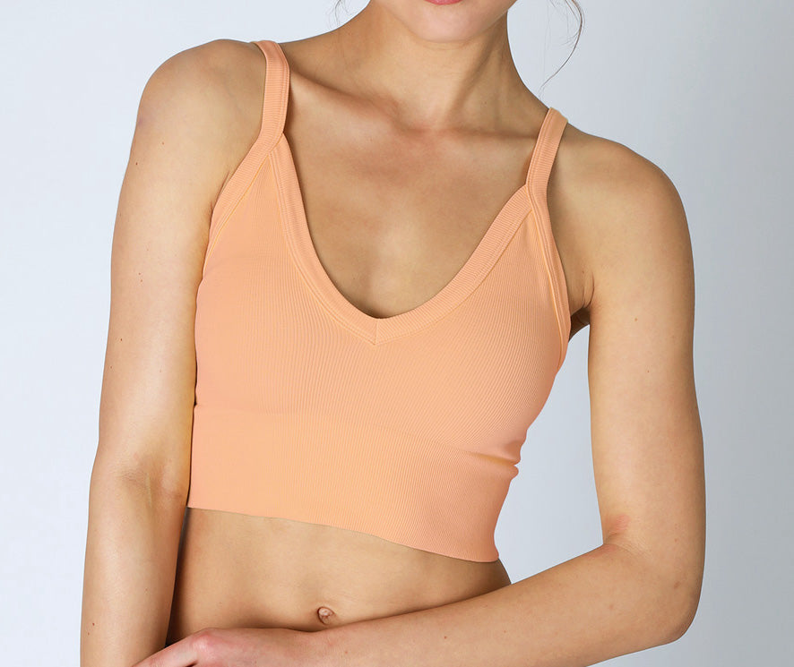 V Neck Bra Top