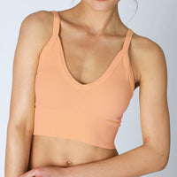 V Neck Bra Top