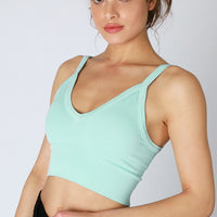 V Neck Bra Top