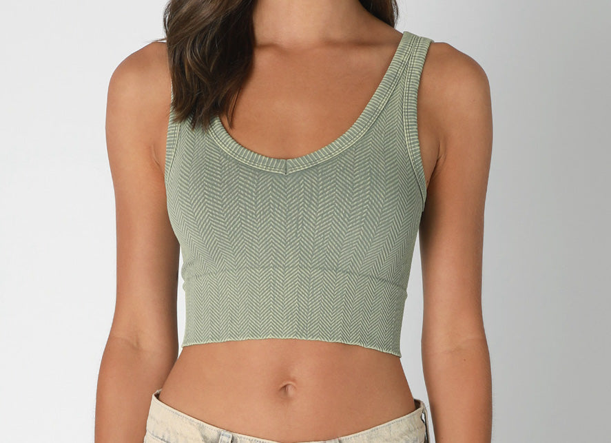 Reversible Herringbone Tank