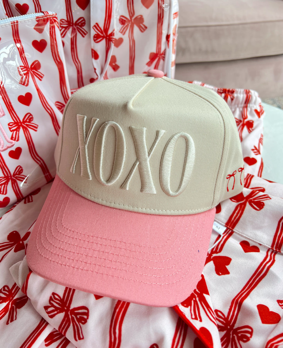 XOXO Pink Trucker