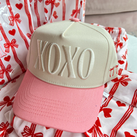 XOXO Pink Trucker