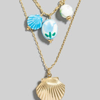 Clam Locket Necklace