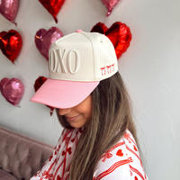 XOXO Pink Trucker