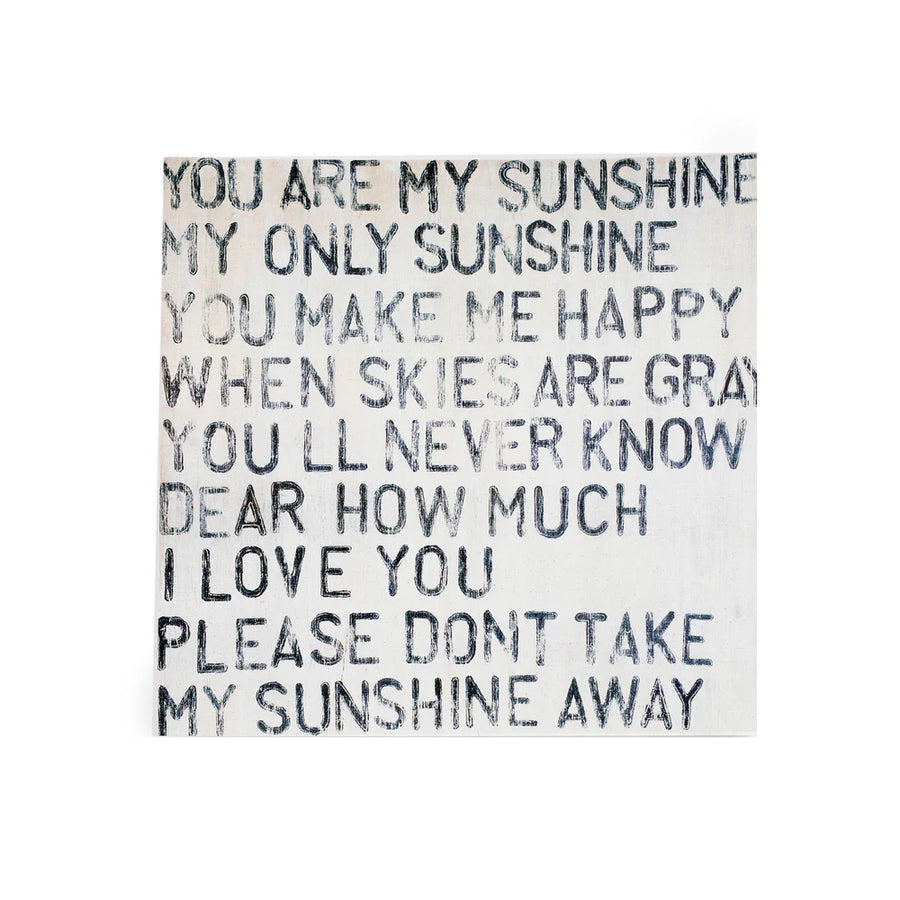 You Are My Sunshine Poster